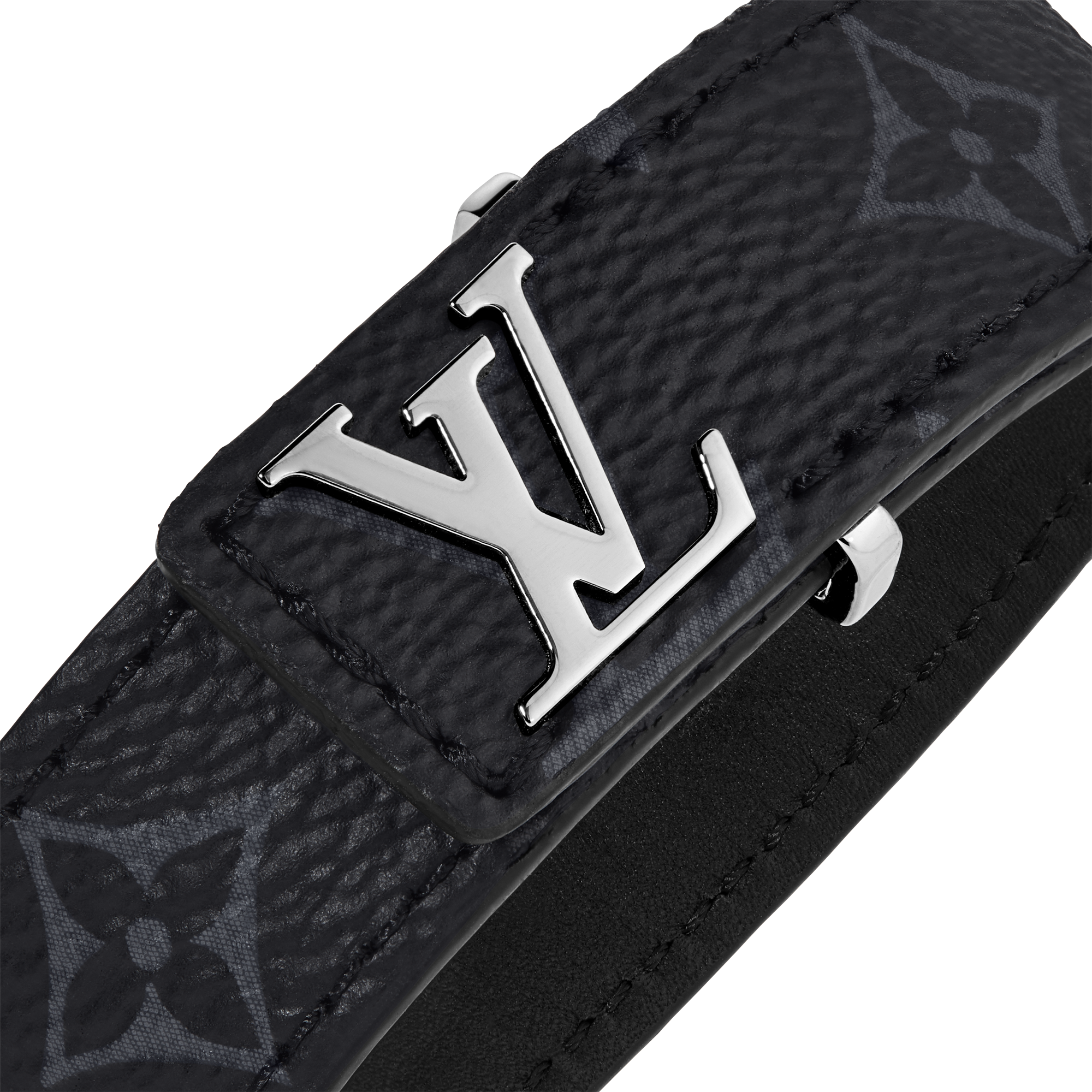 【レシート付き】Louis Vuitton Slim bracelet 21 LV Slim Bracelet Monogram Eclipse - Ramadan | LOUIS VUITTON
